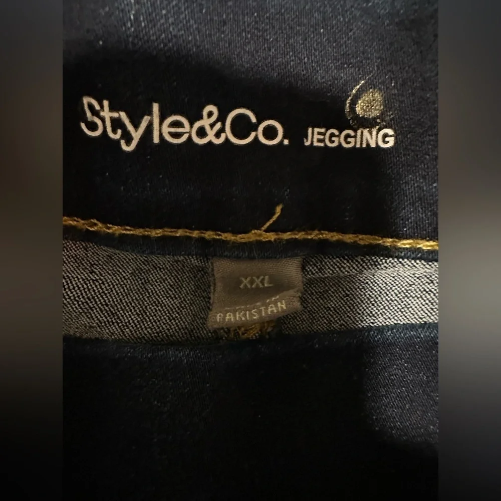 Style & Co. Dark Blue Jeans Jeggings XXL - Picture 8 of 13